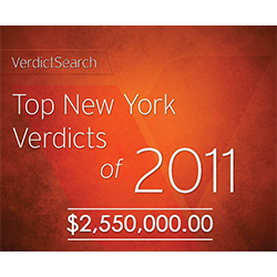 Top New York Verdicts of 2011 logo
